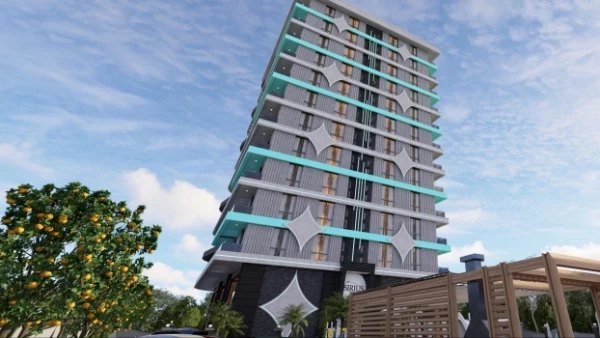New-build property 1+1, 2+1, 2+1 duplex, 3+1 duplex, 4+1 duplex in Alanya - 80 sqm
