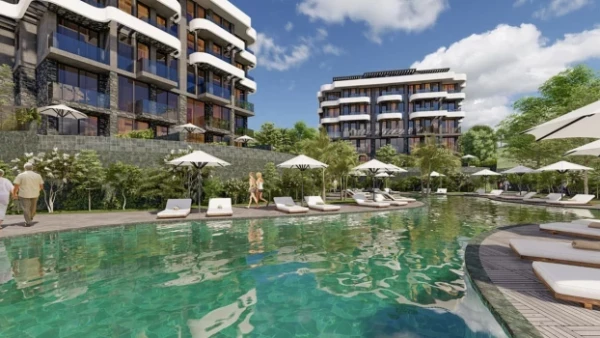 New-build property 1+1, 2+1 duplex in Alanya - 107 sqm