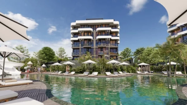 New-build property 1+1, 2+1 duplex in Alanya - 107 sqm