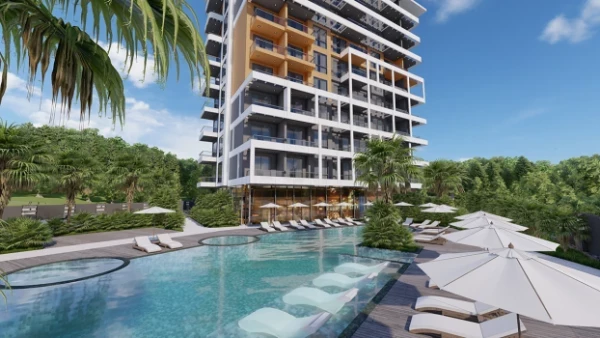 New-build property 1+1, 2+1 duplex, 3+1 duplex in Alanya - 62 sqm
