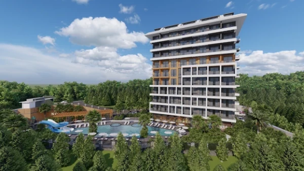 New-build property 1+1, 2+1 duplex, 3+1 duplex in Alanya - 62 sqm