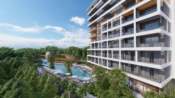 New-build property 1+1, 2+1 duplex, 3+1 duplex in Alanya - 62 sqm