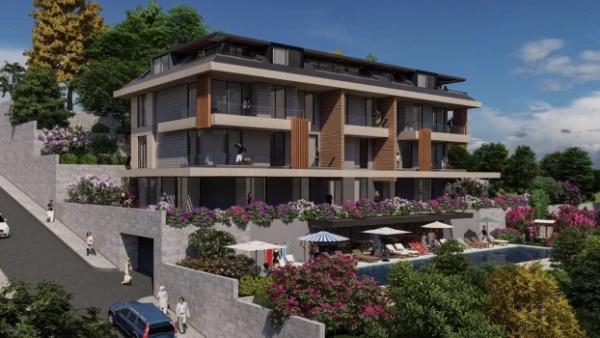 New-build property 2+1, 3+1 duplex in Alanya - 79 sqm