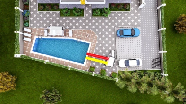 Новостройка 1+1, 2+1 duplex в Аланья - 60 кв.м