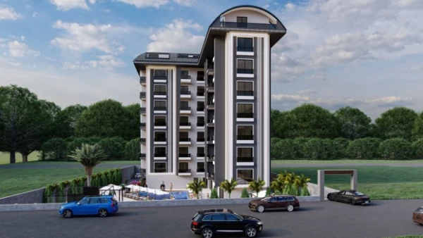 New-build property 1+1, 3+1 duplex in Alanya - 53 sqm