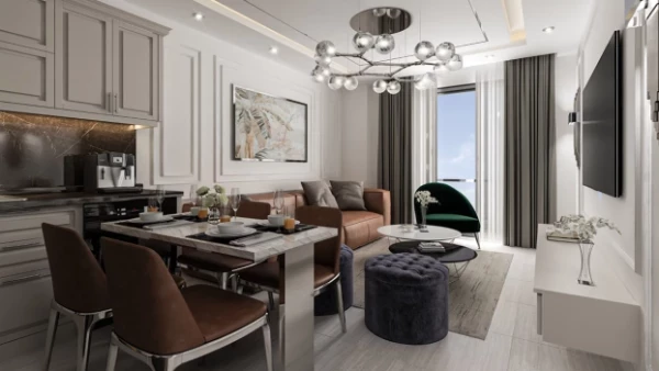 New-build property 1+1, 2+1 duplex in Alanya - 55 sqm