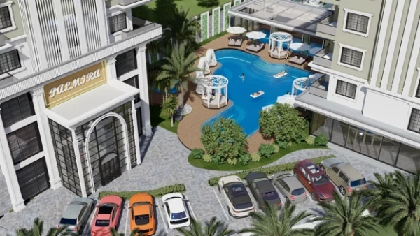 New-build property 1+1, 2+1, 2+1 duplex, 3+1 duplex in Alanya - 70 sqm