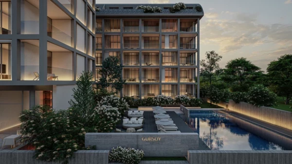 New-build property 1+1, 2+1 duplex in Alanya - 54 sqm