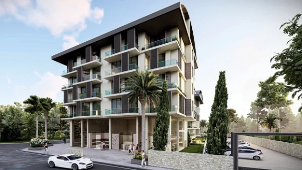 New-build property 1+1, 3+1 duplex in Alanya - 56 sqm