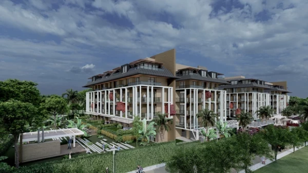 New-build property 1+1, 2+1, 2+1 duplex, 3+1 duplex, 4+1 duplex in Alanya - 70 sqm