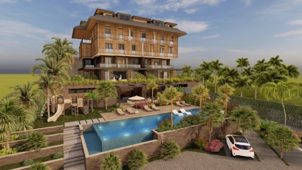 New-build property 2+1, 2+1 duplex, 3+1 duplex in Alanya - 164 sqm