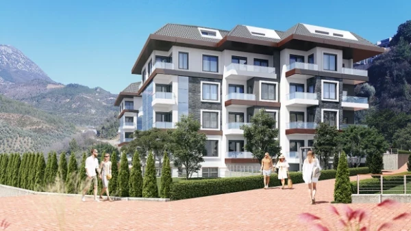 Новостройка 1+1, 2+1 duplex, 3+1 duplex в Аланья - 56 кв.м