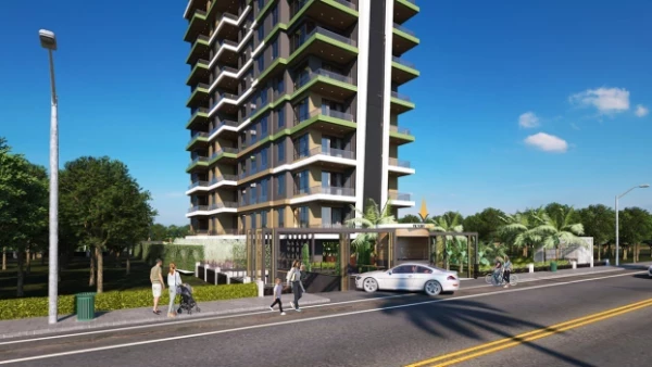 New-build property 2+1, 4+1 duplex in Alanya - 83 sqm