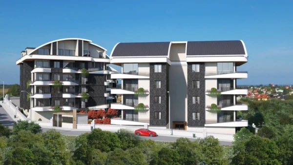 New-build property 1+1, 2+1 duplex in Alanya - 55 sqm