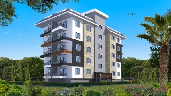 Новостройка 1+1, 2+1 duplex в Аланья - 55 кв.м