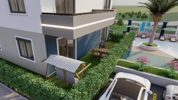 New-build property 1+1, 1+1 duplex, 2+1 duplex, 3+1, 3+1 duplex in Alanya - 61 sqm