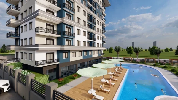 Новостройка 1+1, 2+1, 3+1 duplex, 4+1 duplex в Аланья - 63 кв.м