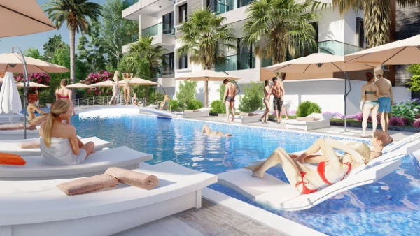 New-build property 1+1, 2+1 duplex in Gazipasha - 50 sqm