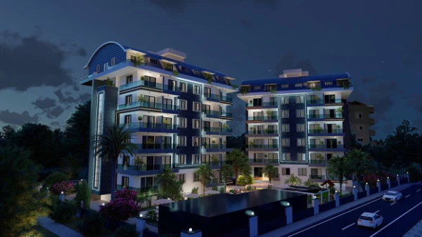 New-build property 1+1, 2+1 duplex in Gazipasha - 50 sqm
