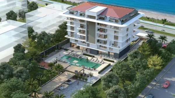 Новостройка 1+1, 2+1 duplex, 3+1 bahce в Аланья - 60 кв.м