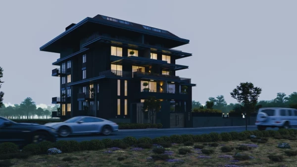 Новостройка 1+1, 2+1, 2+1 duplex в Аланья - 78 кв.м
