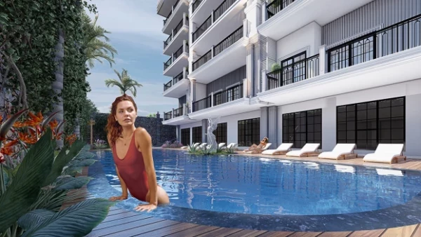 New-build property 1+1, 2+1, 5+1 duplex in Alanya - 65 sqm