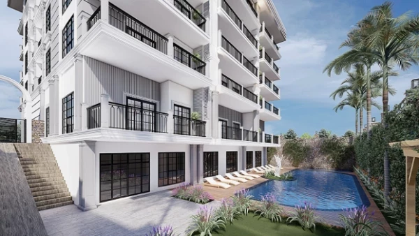 New-build property 1+1, 2+1, 5+1 duplex in Alanya - 65 sqm