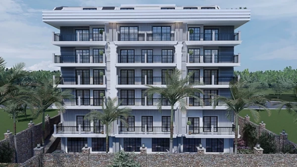 New-build property 1+1, 2+1, 5+1 duplex in Alanya - 65 sqm