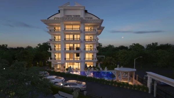 Новостройка 1+1, 2+1 bahce, 2+1 duplex в Аланья - 180 кв.м
