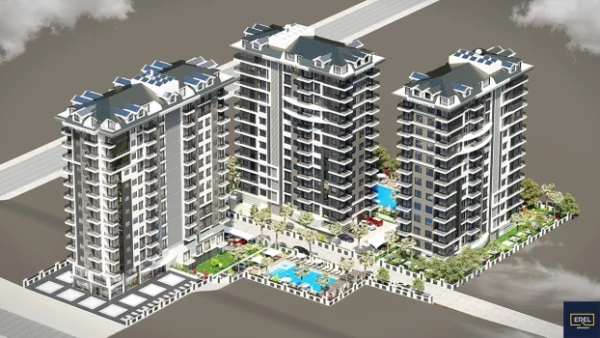 Новостройка 2+1, 3+1 duplex, 4+1 duplex в Аланья - 86 кв.м