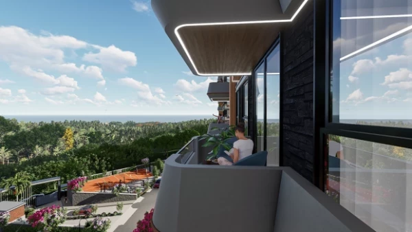 New-build property 1+1, 2+1, 2+1 bahce, 2+1 duplex, 3+1 bahce, 4+1 duplex in Alanya - 52 sqm