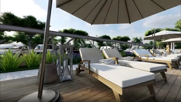 New-build property 1+1 bahce, 2+1, 2+1 duplex, 3+1 duplex in Alanya - 51 sqm