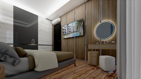 New-build property 1+1, 2+1 duplex in Gazipasha - 46 sqm