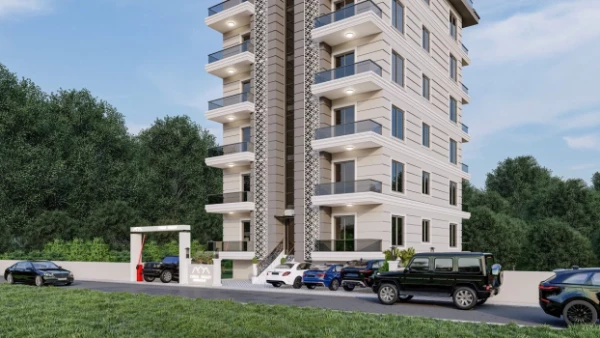 New-build property 1+1, 2+1 duplex in Alanya - 48 sqm