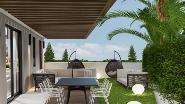 Новостройка 1+1, 1+1 bahce, 2+1, 2+1 bahce, 2+1 duplex, 3+1, 3+1 duplex, 4+1 duplex в Аланья - 74 кв.м