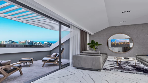 Новостройка 1+1, 3+1 duplex в Аланья - 60 кв.м