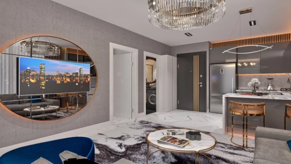 Новостройка 1+1, 3+1 duplex в Аланья - 60 кв.м