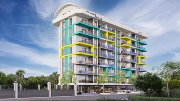 New-build property 1+1, 2+1, 2+1 duplex, 3+1 duplex, 4+1 duplex in Alanya - 64 sqm