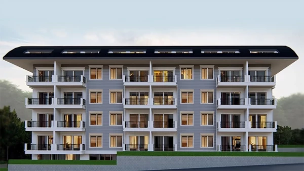 New-build property 1+1, 2+1 duplex in Alanya - 56 sqm