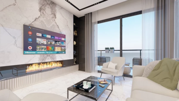 New-build property 1+1, 1+1 loft, 2+1, 2+1 duplex, 4+1 duplex, 5+2 duplex in Alanya - 63 sqm