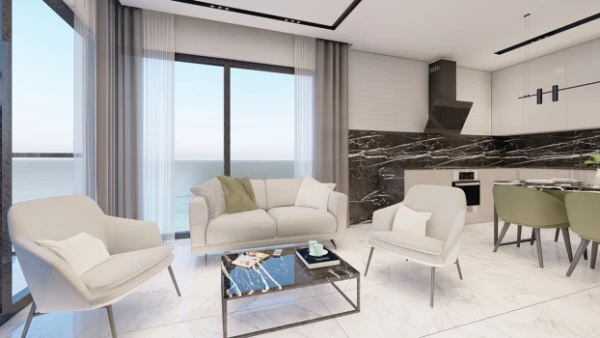 New-build property 1+1, 1+1 loft, 2+1, 2+1 duplex, 4+1 duplex, 5+2 duplex in Alanya - 63 sqm