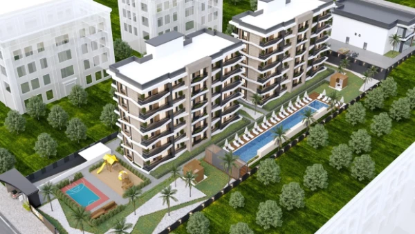 New-build property 1+1, 2+1 in Aksu (Antalya) - 50 sqm