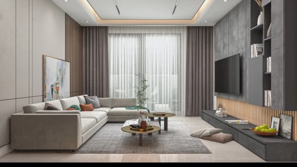 New-build property 1+1 in Aksu (Antalya) - 39 sqm