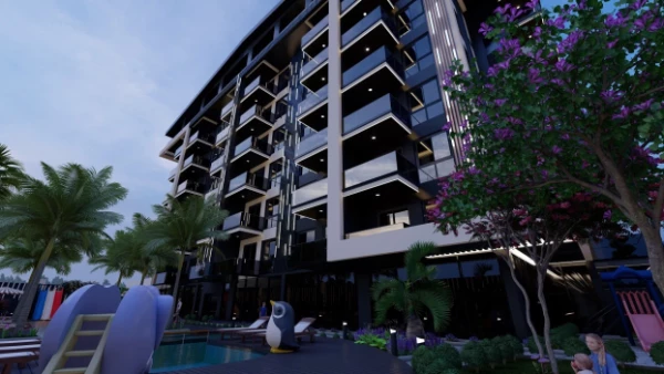 New-build property 1+1, 2+1, 2+1 duplex, 3+1 duplex in Gazipasha - 52 sqm