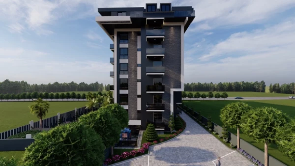 New-build property 1+1, 2+1, 2+1 duplex, 3+1 duplex in Gazipasha - 52 sqm