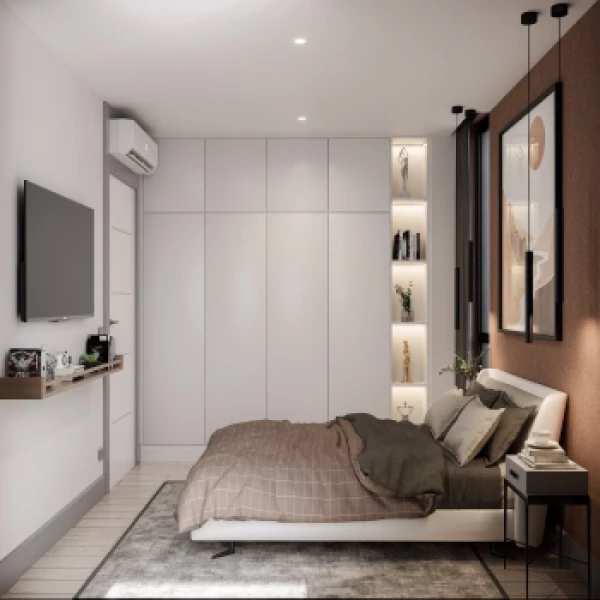 New-build property 1+1, 2+1 in Aksu (Antalya) - 47 sqm