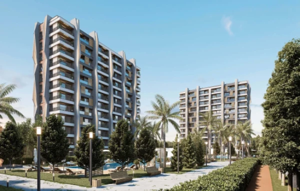 New-build property 1+1, 2+1 in Aksu (Antalya) - 50 sqm