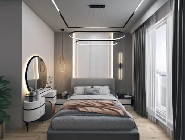 New-build property 1+1 in Aksu (Antalya) - 48 sqm