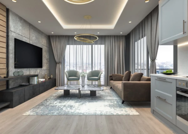 New-build property 2+1, 2+1 bahce in Mersin - 155 sqm