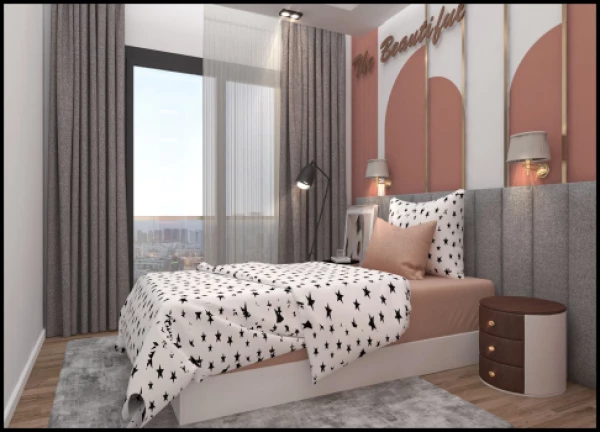 New-build property 2+1 in Mersin - 110 sqm